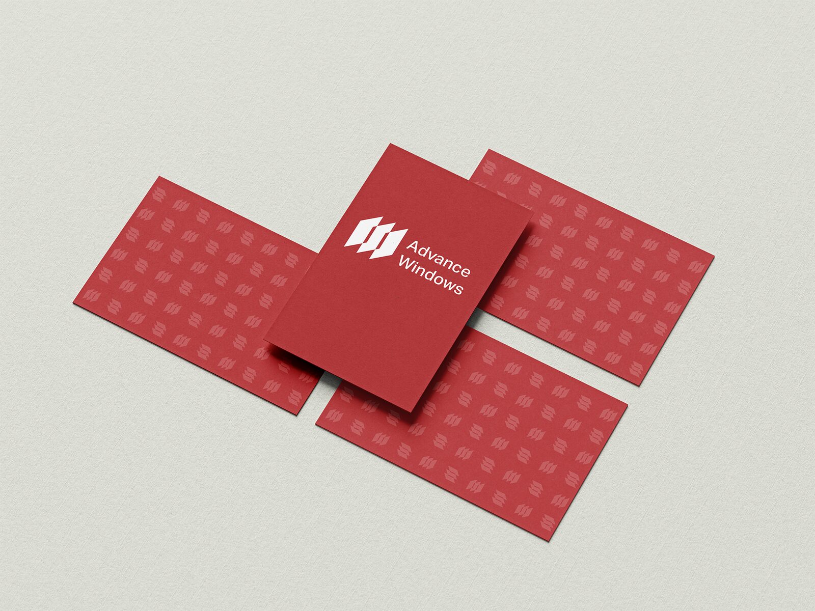 Advance Windows — Business cards
