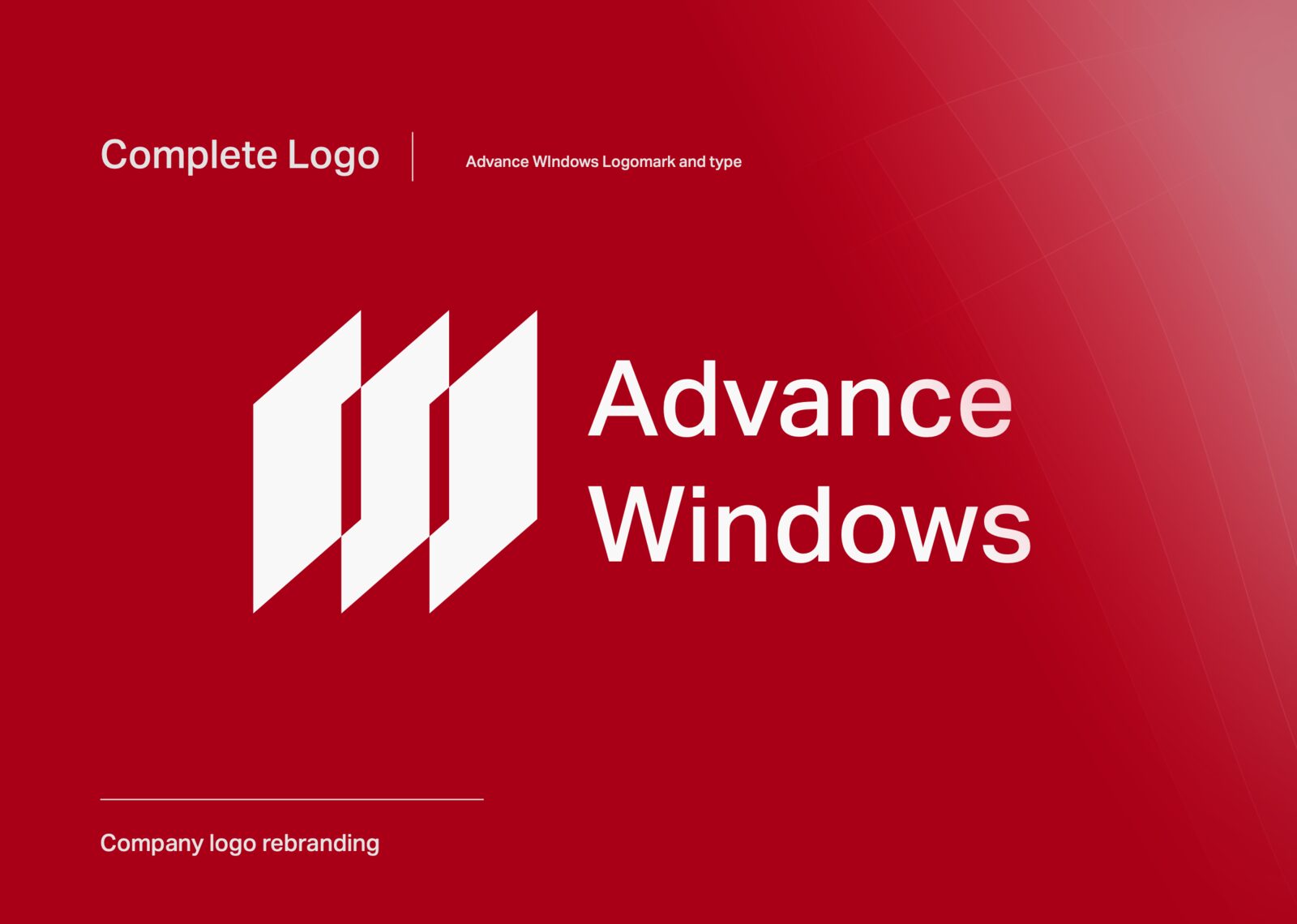 Advance Windows — Complete logo