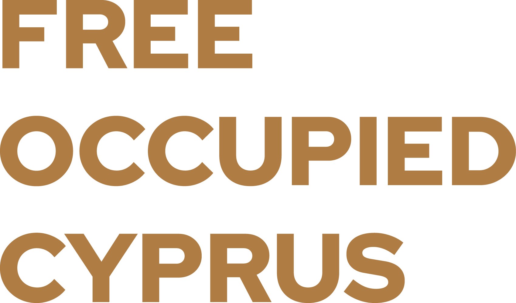 Free Occupied Cyprus logo