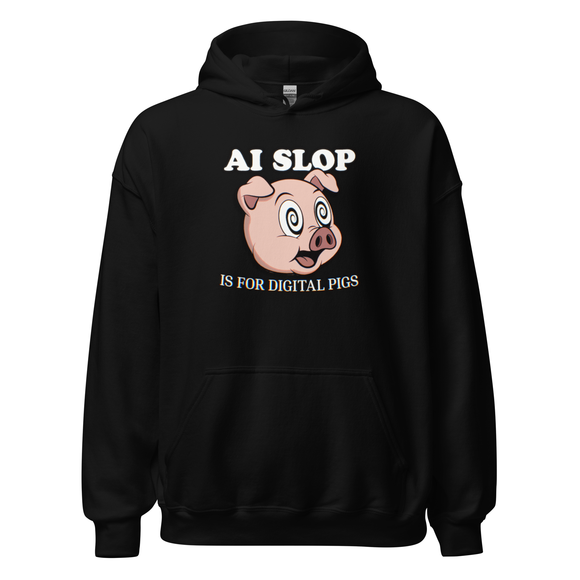 DIGITAL PIGS HOODIE — front