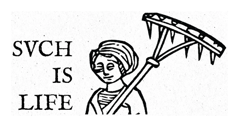 SVCH IS LIFE — peasant with rake
